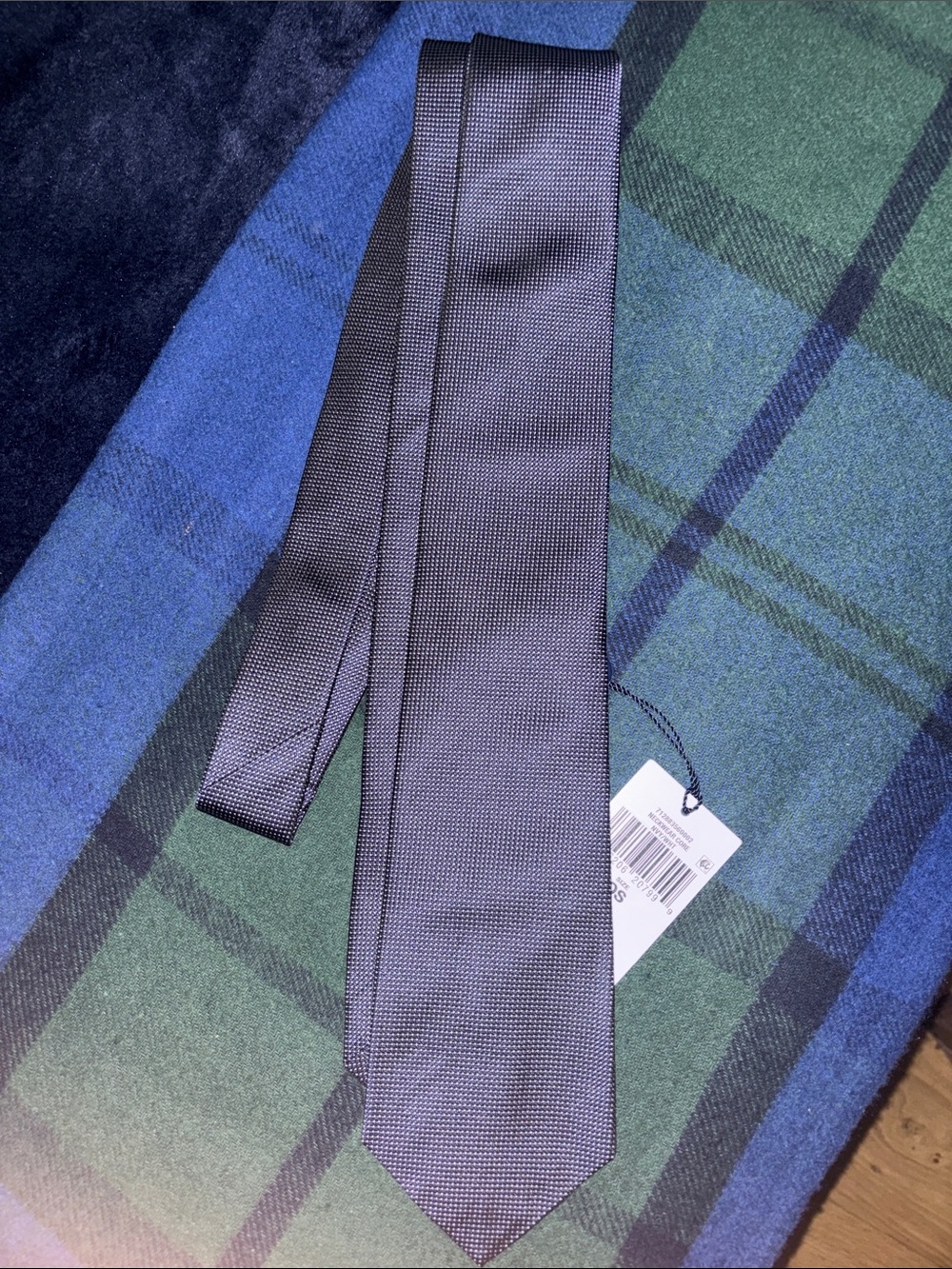 Polo, Ralph Lauren, navy and white tie